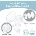 thumbnail image 3 of Piezas para Extractor de Leche Papablic Compatibles con Spectra y Medela, 3 of 7