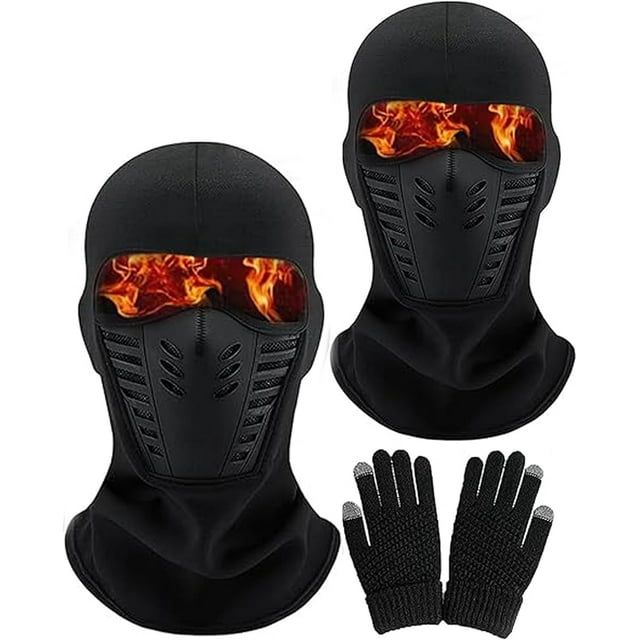 Winter Rider Warm Anti-Haze Balaclava Full Face Mask, Winter Rider Face Mask, Windproof & Breathable for Cycling Motorcycling