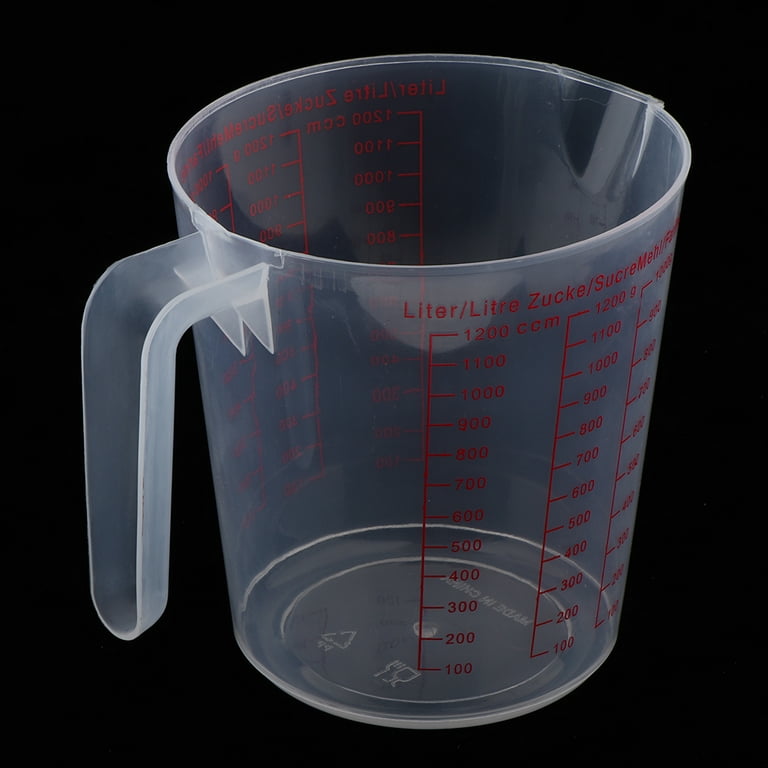 Large Measuring Cup Plastic Liquid Measuring Glass Convenient Measuring  Container Kitchen – the best products in the Joom Geek online store