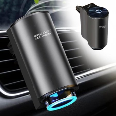 Uqiangy Smart Car Air Freshener, Intelligent Car Aroma Diffuser, Ultrasonic Atomizer, Car Essential Oil Diffuser, Aromatherapy for Car(Classic Encounter Fragrance)