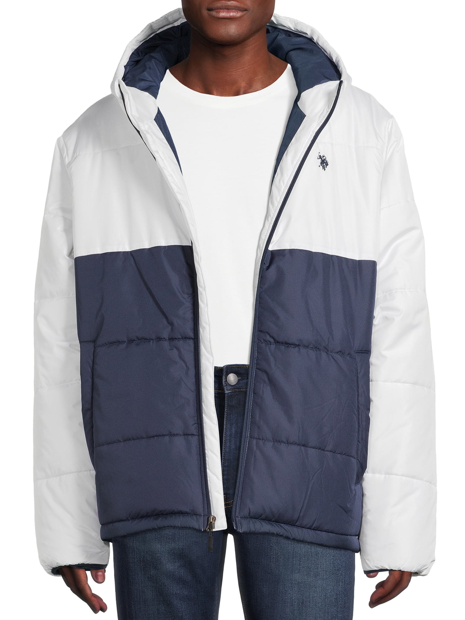 Juniors Plus-Size Basic Puffer Vest In Plus Sizes U.S Polo Assn 