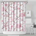 thumbnail image 2 of Waterproof Pioneer Shower Curtain 84x72 Inch Polyester Unique Colorful Floral Shower Curtain for Bathroom Hotel Home Decor with 12 Plastic Hooks, 2 of 5