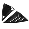 thumbnail image 3 of Side Window Louvers, Peel and Paste Rear Window Shutters 2PCS Scrape  Lightweight ABS  for Car Replacement for  Sentra Sedan 2012-2019, 3 of 8