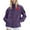 Purple 2, variant on Wensltd Womens Waterproof Jacket Hooded Lightweight Outdoor Hiking Sport Windbreaker with Pocket