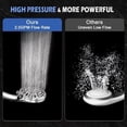 thumbnail image 3 of Shower Heads with Handheld , High Pressure Shower Head with 1 Replaceable Filters-The Perfect Detachable Heads for Bathroom Upgrade, 3 of 7
