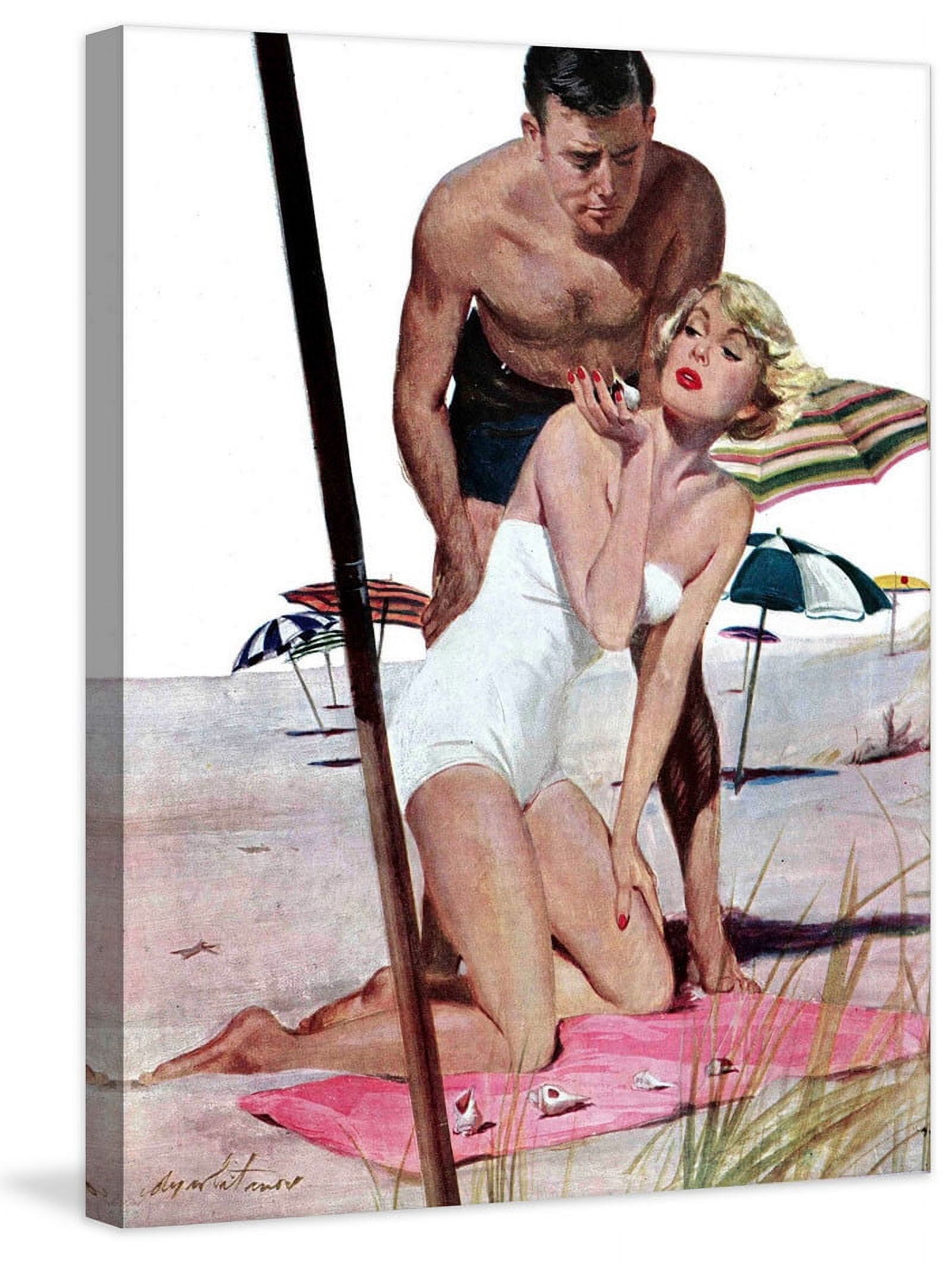 Marmont Hill "Holiday of a Star" by Coby Whitmore Painting Print on Canvas