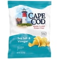 thumbnail image 2 of Cape Cod Potato Chips, Sea Salt and Vinegar Kettle Cooked Chips, 1.0 Oz, 2 of 9