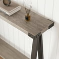 thumbnail image 4 of 43.3" Narrow 2-Tier Console Table for Entryway, Sofa Table, Hallway & Small Spaces, 4 of 9