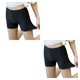 thumbnail image 2 of Guardurnaity Ropa interior sin costuras de seda helada para mujer, pantalones elásticos de seguridad, pantalones cortos antiexposición negro 2piezas Guardurnaity CBP027527, 2 of 6