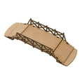 thumbnail image 4 of Kits de Modelo de Puente de Madera Europeo 1/72, Colección de Regalos de Construcción de Madera, Rompecabezas de Hobby, Juguete de Madera DIY para Niñ Puente pequeño Hugo Puente en miniatura, 4 of 9