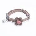 thumbnail image 2 of Adjustable Cute Six Petals Flower Bell Decor Cat Kitten Collar Pet, 2 of 4