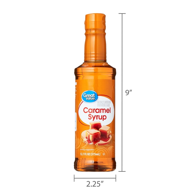 Great Value Caramel Flavored Syrup 12.7 fl oz - Walmart.com