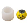 thumbnail image 1 of Molde de silicona de calabaza 3D para Halloween Acción de Gracias, DIY, para hacer velas hechas a mano, molde de arcilla de jabón, decoración de chocolate para pastel de bricolaje Feliz Sencillez, 1 of 5