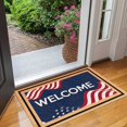 thumbnail image 5 of MOQIN Independence Day Stars Entrance Door Mat Patriotic Decor Welcome Outdoor Mat Non-Slip Carpet Rugs Floor Mat Decorative for Home/Bathroom Kitchen 23.62"x15.75", 5 of 5