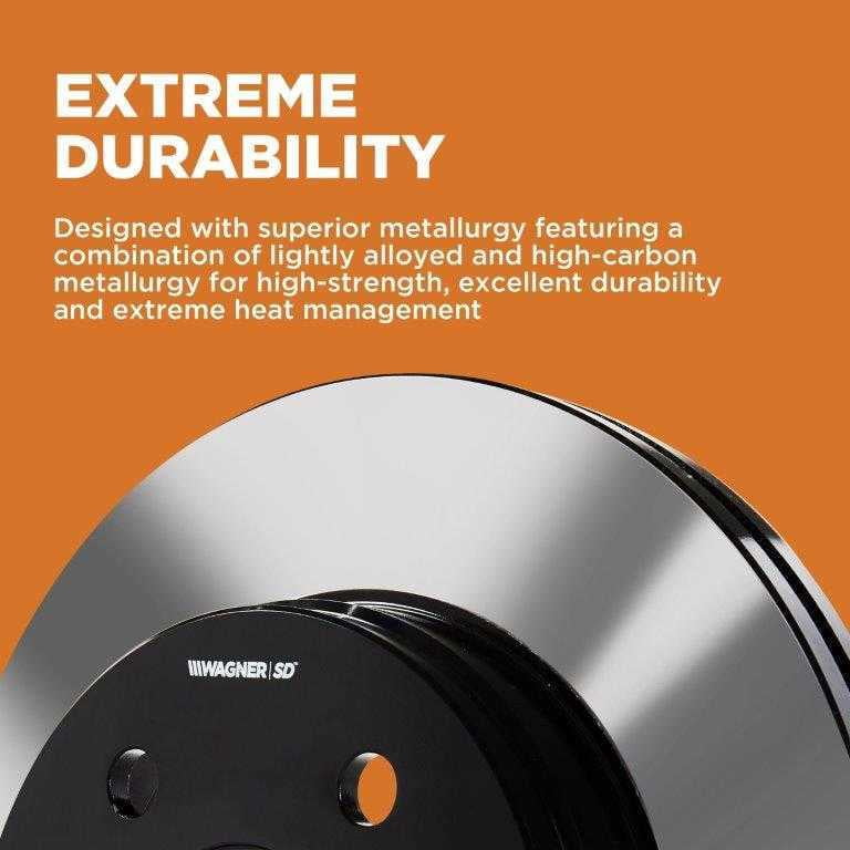 Wagner Brake DSX126277E SevereDuty Front Disc Brake Rotor