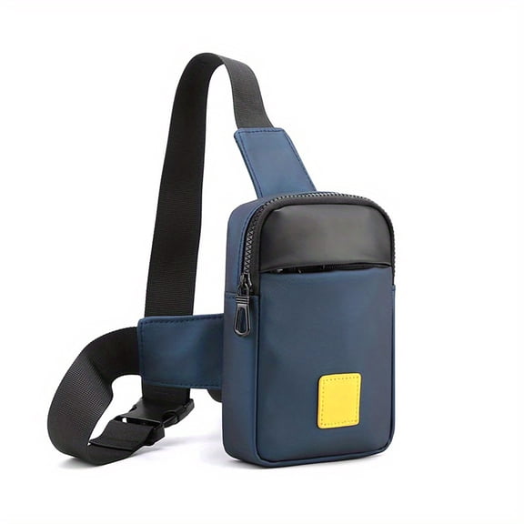 ATJIA Small Sling Bag for Women and Men,Waterproof Crossbody Bags Trendy Fanny Packs Chest Bag with Extended Strap Messenger Bag