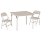 thumbnail image 1 of Towallmark Juego de 3 Piezas - Mesa y Sillas Plegables para Niños | Multiusos para Comedor, Guardería, Aula y Actividades, beige, 1 of 8