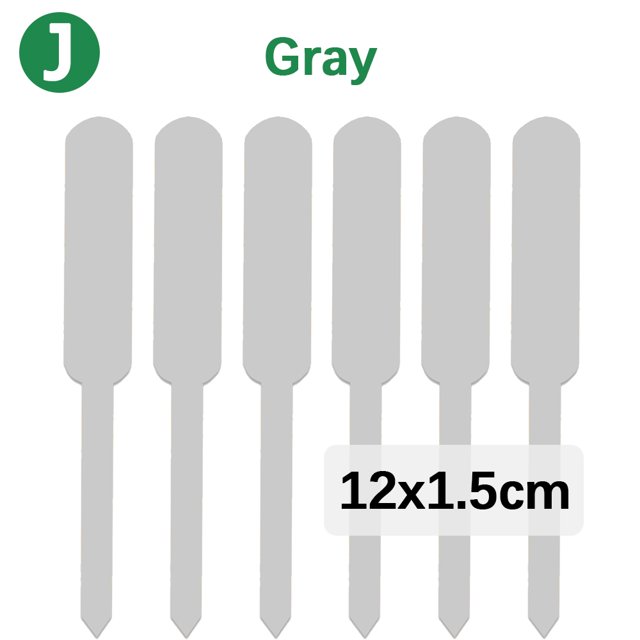 25-100PCS Plastic Plant Labels Flower Pots Landing Tag Sign Stake Flower Vegetable Potted Diy Garden Decorating Tool Clean Reuse