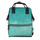 thumbnail image 1 of Disketp Teal Turquoise1 Mochila de Pañales de Gran Capacidad con Múltiples Bolsillos, Mochila de Viaje Multifuncional para Bebé, Unisex, Moderna y Resistente, 1 of 6