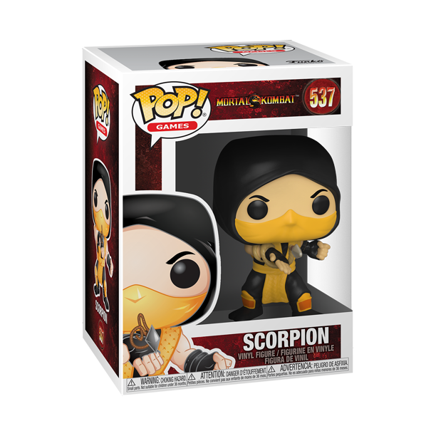 Funko Pop Games Mortal Kombat Scorpion Walmart Com Walmart Com