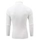 thumbnail image 2 of Jersey QZH.DUAO para hombre, casual, ajustado, cuello alto, blanco, 2 of 7
