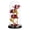 Red, variant on Glass Dome Blue Rose Flower, LED Long-Lasting Rose Light, 8.5 Inch Golden Leaf Artificial Flower, Battery Operated Present for Valentine, Mom, Wife, Anniversary