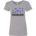 thumbnail image 3 of Inktastic Colorado Columbine Flowers Women's T-Shirt, 3 of 5