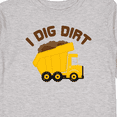 thumbnail image 4 of Inktastic I Dig Dirt Boys or Girls Long Sleeve Toddler T-Shirt, 4 of 5