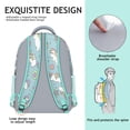 thumbnail image 5 of Waterproof Unicorn Backpack for Teens - Ergonomic School Bag with Rainbow Print, Breathable Padded Straps & Spinal Support Design, 5 of 5