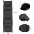thumbnail image 2 of 7 Pockets Vertical Hanging Planter, Wall Mount Garden Grow Bag for Indoor Outdoor Yard Balcony Planting Strawberries Flower Herbs Succulents Plants, 2 of 8