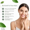 thumbnail image 4 of Disposable Face Towels for Sensitive Skin, Towelettes for Makeup Removal, Travel and Camping, 2 Pack, 4 of 5