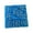 Blue, variant on Artistic Geometrics Acrylic Dices with Nonslip Texture Educational Dices for Probability Game and Group Activity
