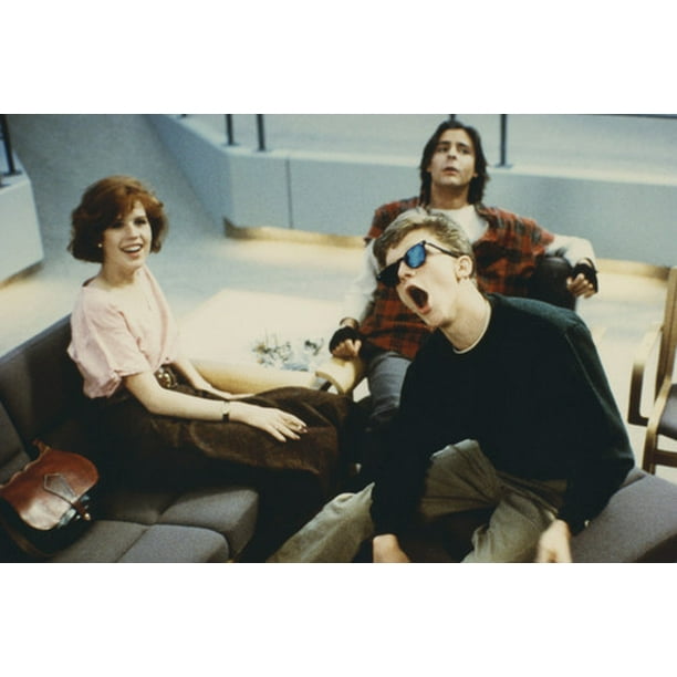 Molly Ringwald And Judd Nelson And Anthony Michael Hall In The Breakfast Club Goofing 24x36 Poster Walmart Com Walmart Com