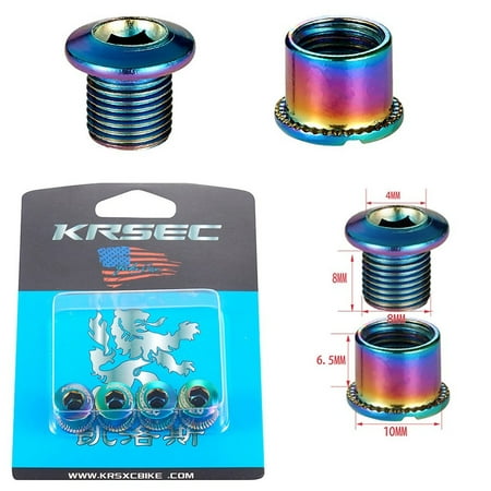 

Anti-rust Screws Bolts Mountain Aluminum alloy Single/Double Chainring Durable