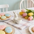 thumbnail image 4 of THHEIC Easter-Decorations - Candy Dish Bowl - Candy Server - Nut Dish - Easter Bunny Bowl Snack Serving Dish with Rabbit Tabletop Decor Framhouse Home Décor, 4 of 5