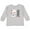 AC-Heather Grey, variant on My Great Aunt Loves Me- Cute and Happy Llama Boys or Girls Long Sleeve Toddler T-Shirt