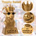 thumbnail image 2 of Trofeo Goutoports Goat Winner Award, 15 cm, hecho a mano en resina, 2 of 9