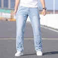 thumbnail image 3 of GINGTTO Men's Slim Fit Stretch Jeans Comfort Denim Pants for Daily Wear, 3 of 6