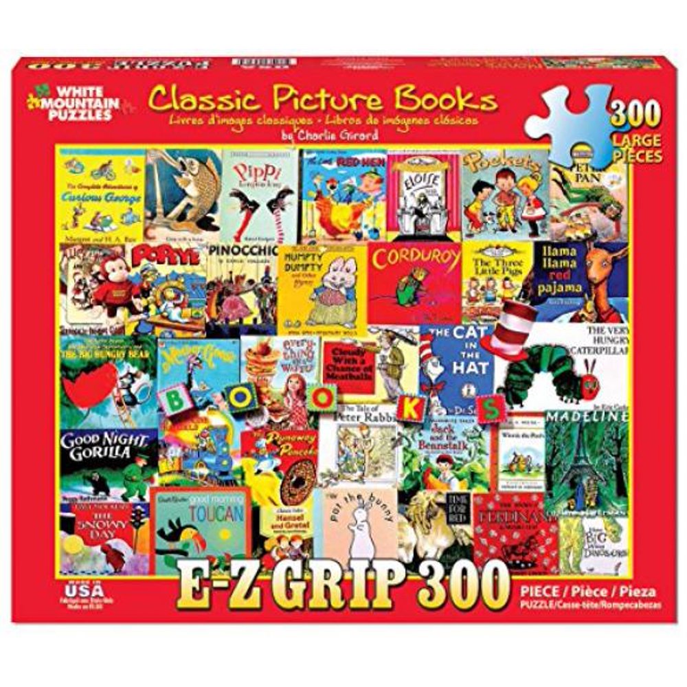 White Mountain Puzzles Classic Picture Books 300 Piece Jigsaw Puzzle