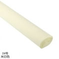 thumbnail image 1 of Xiao Hua Rollo de papel crepé italiano premium de gramaje alto, 180 gramos, color blanco roto, 1 of 4
