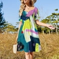 thumbnail image 3 of Harpa Sleeveless Dress long dress women Aesthetic clothing dress for woman, 3 of 7