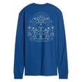 thumbnail image 2 of Star Wars - The Mandalorian Grogu Celestial - Men's Long Sleeve Graphic T-Shirt, 2 of 5