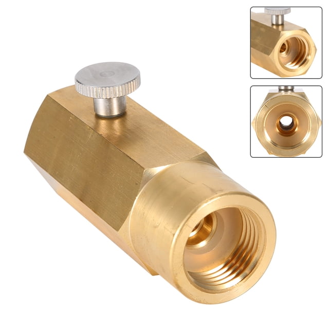 Adaptador de Recarga de Cilindro de CO2 Kit de Conector de Adaptador de Recarga de CO2 Kit de Conector de Adaptador de Recarga de Cilindro de CO2 para Válvula CGA320 del Tanque ANGGREK Otros