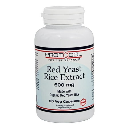 Protocol For Life Balance - Red Yeast Rice Extract 600 mg