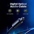 thumbnail image 4 of Cable Audio Optico Toslink 3m Ugreen 70893, 4 of 5