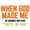 1-White, variant on Funny Christian Print Tshirts "When God Made Me He Grinned" Humor Graphic Tees Casual Short Sleeve Top for Men & Women Daily Outfits White,S