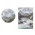 thumbnail image 5 of Yayeee Garden Flag 12" x 18" Double Sided Outdoor Yard Lawn Holiday Decorations, River and Mountains, 5 of 6