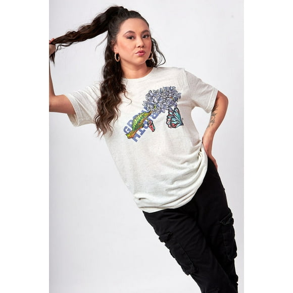 T-Shirt à Manches Courtes - Flocons d'Avoine Cocoon Papillon g&R