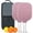 White, variant on Pickleball Paddles Set Of 2, Fiberglass Surface, Colorful Geometry Print, 4 Balls & Bag