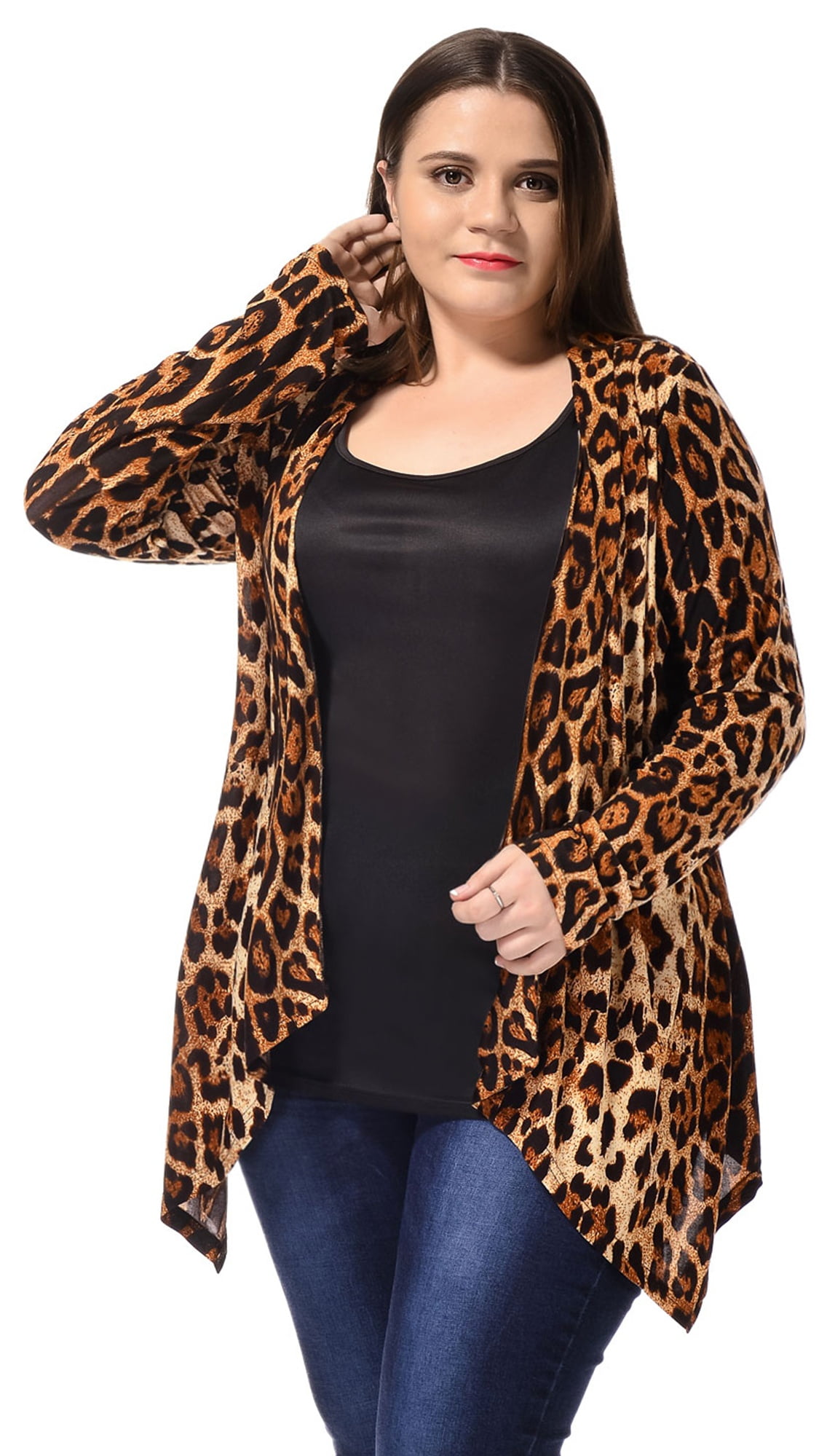 plus size cardigans walmart